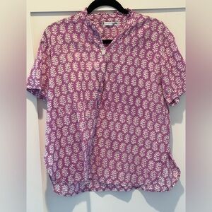 Purple and White Women’s Shirt